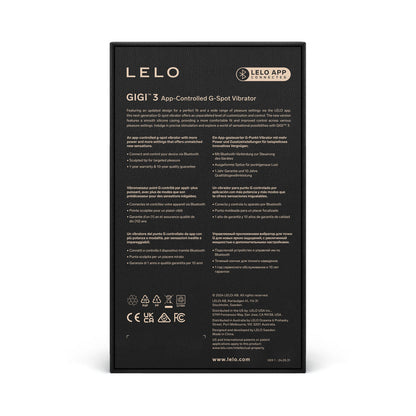 LELO - GIGI 3 APP-CONTROLLED G-SPOT VIBRATOR DEEP ROSE