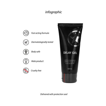 SHOTS - DELAY GEL 3 OZ.