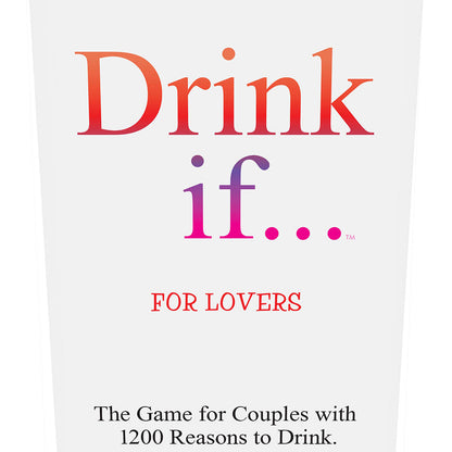 KHEPER GAMES - DRINK IF... FOR LOVERS GAME