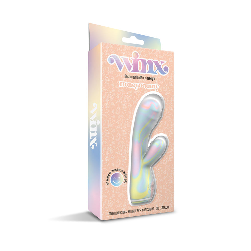 GLOBAL NOVELTIES - WINX HONEY BUNNY SQUISHY SILICONE VIBRATOR