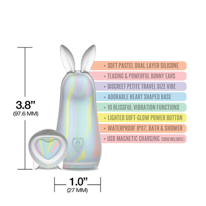 GLOBAL NOVELTIES - WINX HIPPITY HOPPITY SQUISHY SILICONE VIBRATOR