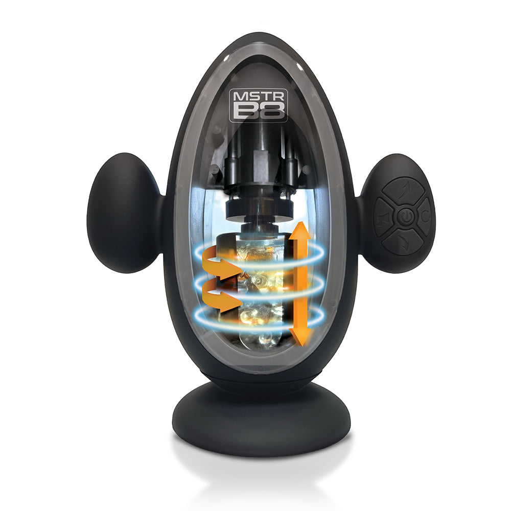 GLOBAL NOVELTIES - MSTR B8 BLAST OFF AUTOMATIC THRUSTING AND VIBRATING STROKER