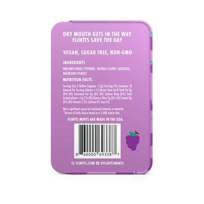 FLINTTS MINTS - LUXURY GRAPE - F STRENGTH 125