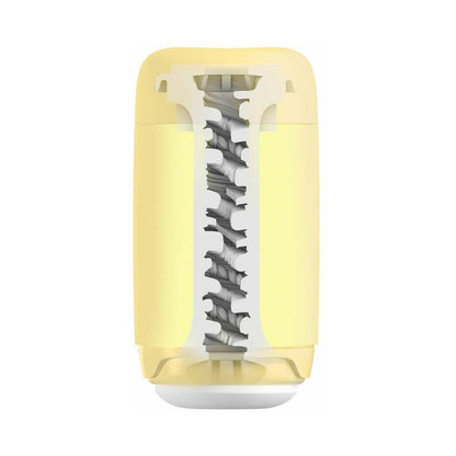TENGA - PUFFY STROKER CUSTARD YELLOW