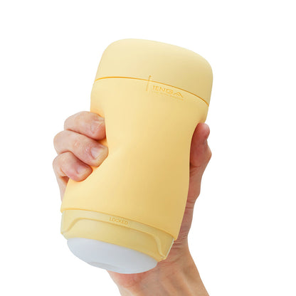 TENGA - PUFFY STROKER CUSTARD YELLOW