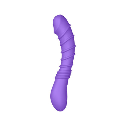 LUV INC. - LUV INC RV21: RIBBED VIBRATOR PURPLE