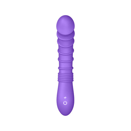 LUV INC. - RV21: RIBBED VIBRATOR PURPLE