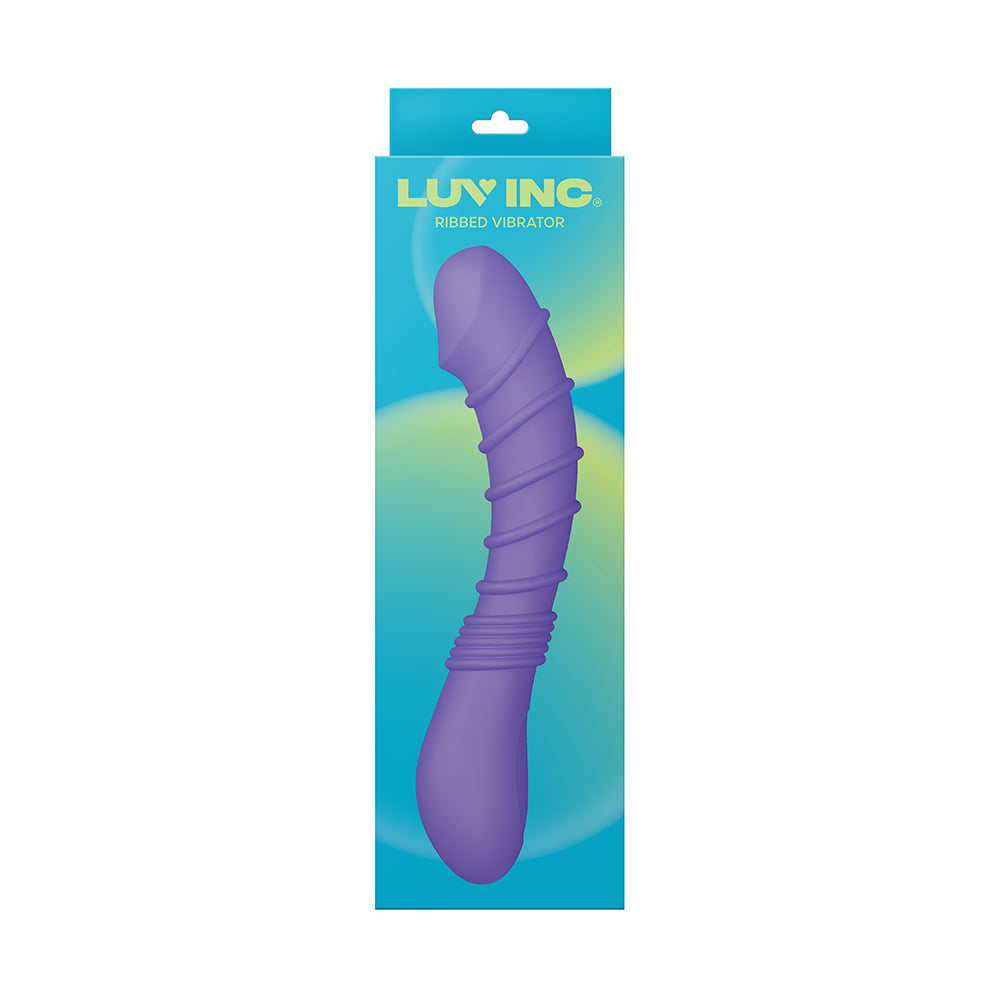 LUV INC. - RV21: RIBBED VIBRATOR PURPLE