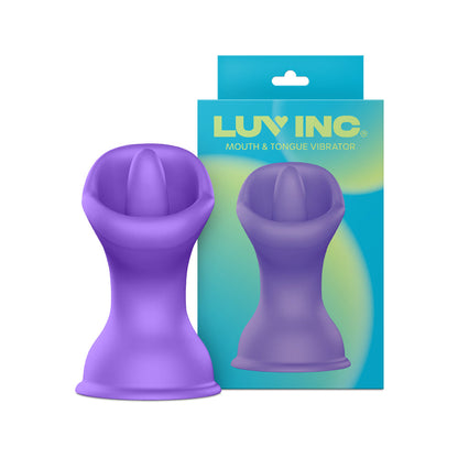 LUV INC. - MV57: MOUTH & TONGUE VIBRATOR PURPLE