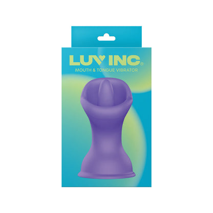 LUV INC. - MV57: MOUTH & TONGUE VIBRATOR PURPLE