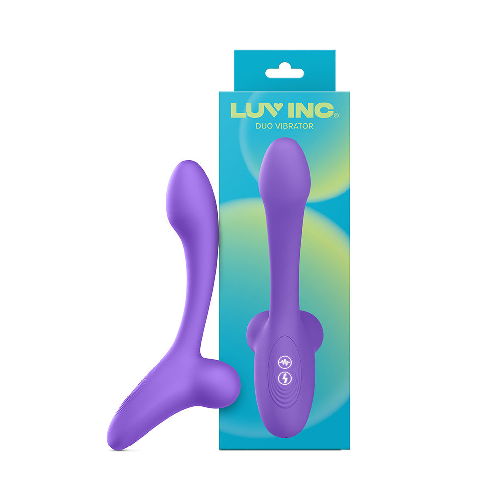 LUV INC. - DV35: DUO VIBRATOR PURPLE