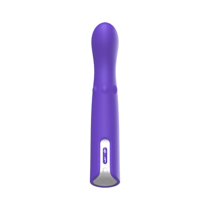 LUV INC. - GB63: G-SPOT VIBRATOR WITH MOVING BEADS PURPLE