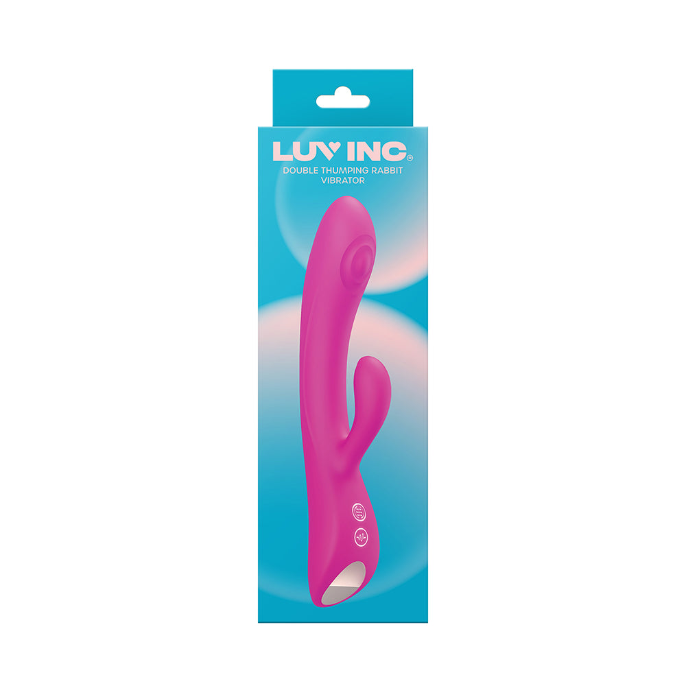 LUV INC. - DR42: DOUBLE THUMPING RABBIT VIBRATOR PINK
