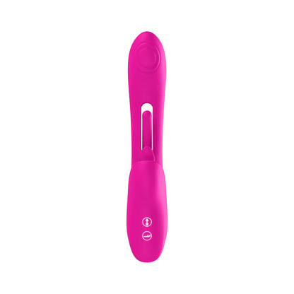 LUV INC. - TR46: TAPPING TONGUE RABBIT VIBRATOR PINK