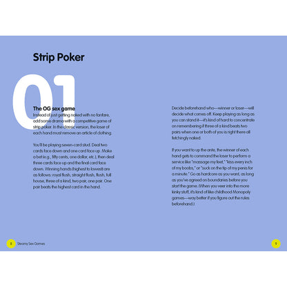 HACHETTE - STEAMY SEX GAMES: A NAUGHTY/NICE PLAYBOOK FOR ADVENTUROUS COUPLES