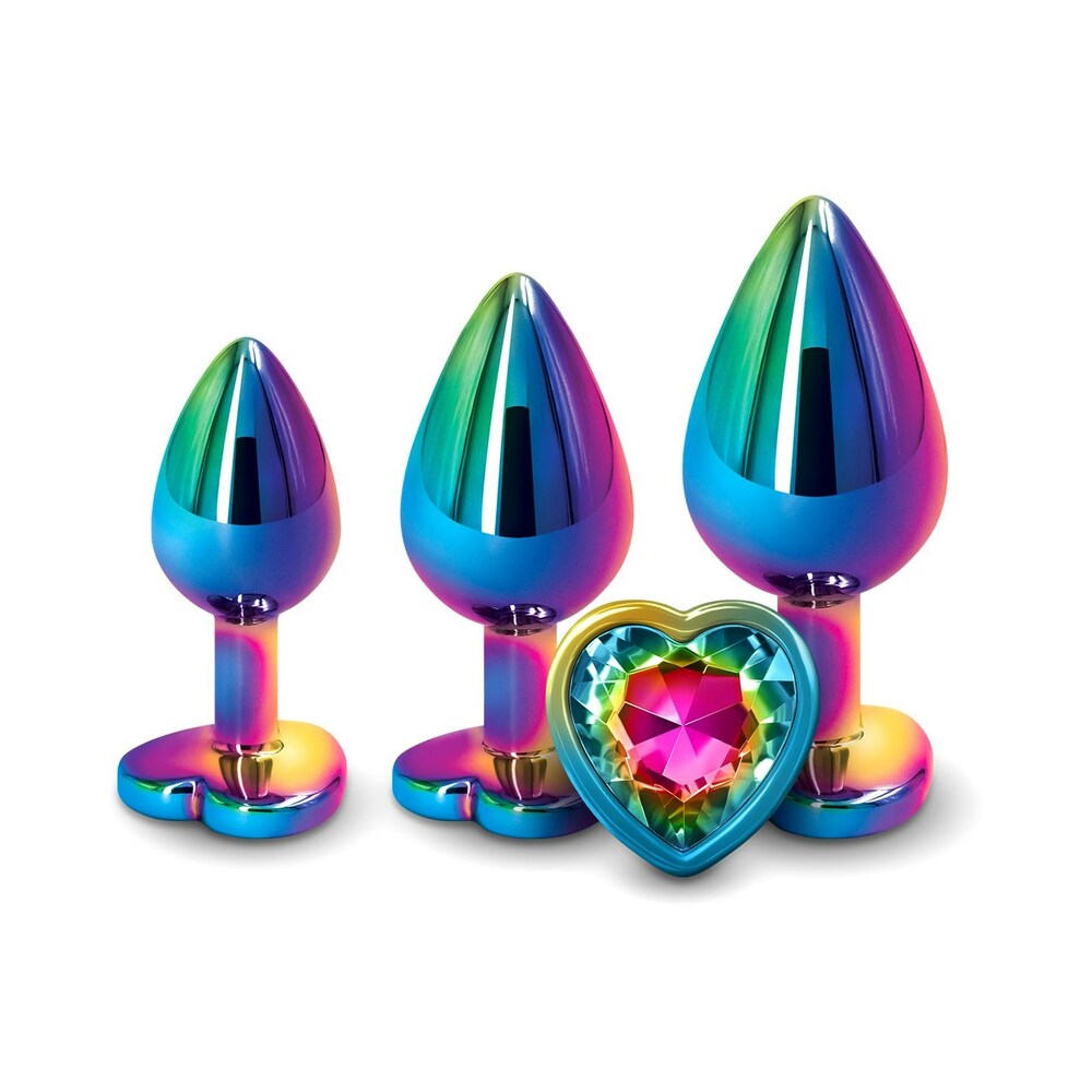 ADAM & EVE - HEART ANAL PLUG TRAINING SET
