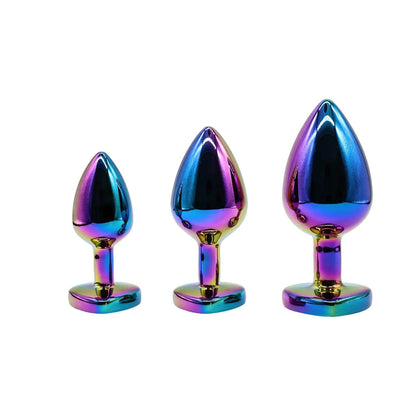 ADAM & EVE - HEART ANAL PLUG TRAINING SET