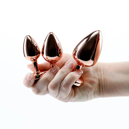 ADAM & EVE - HEART ANAL PLUG TRAINING SET
