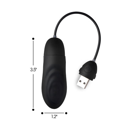 XR BRANDS - BANG! 7X PULSING RECHARGEABLE SILICONE BULLET