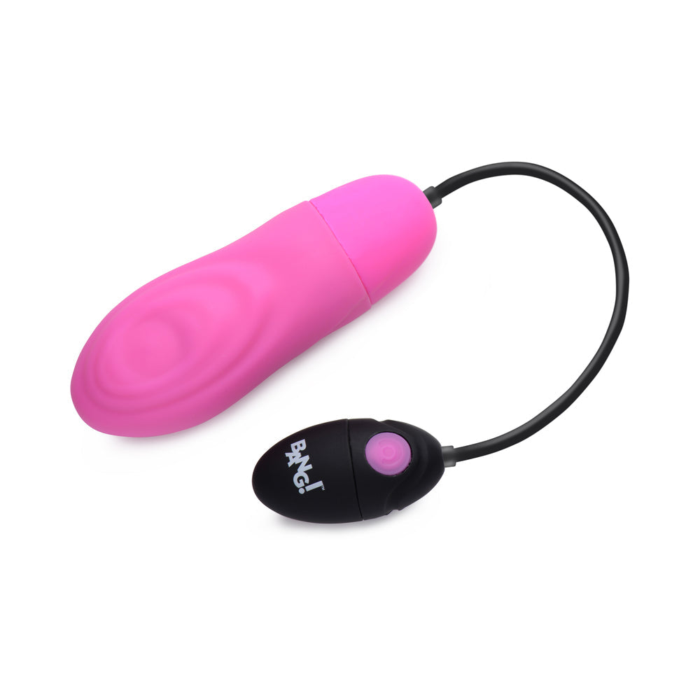 XR BRANDS - BANG! 7X PULSING RECHARGEABLE SILICONE BULLET