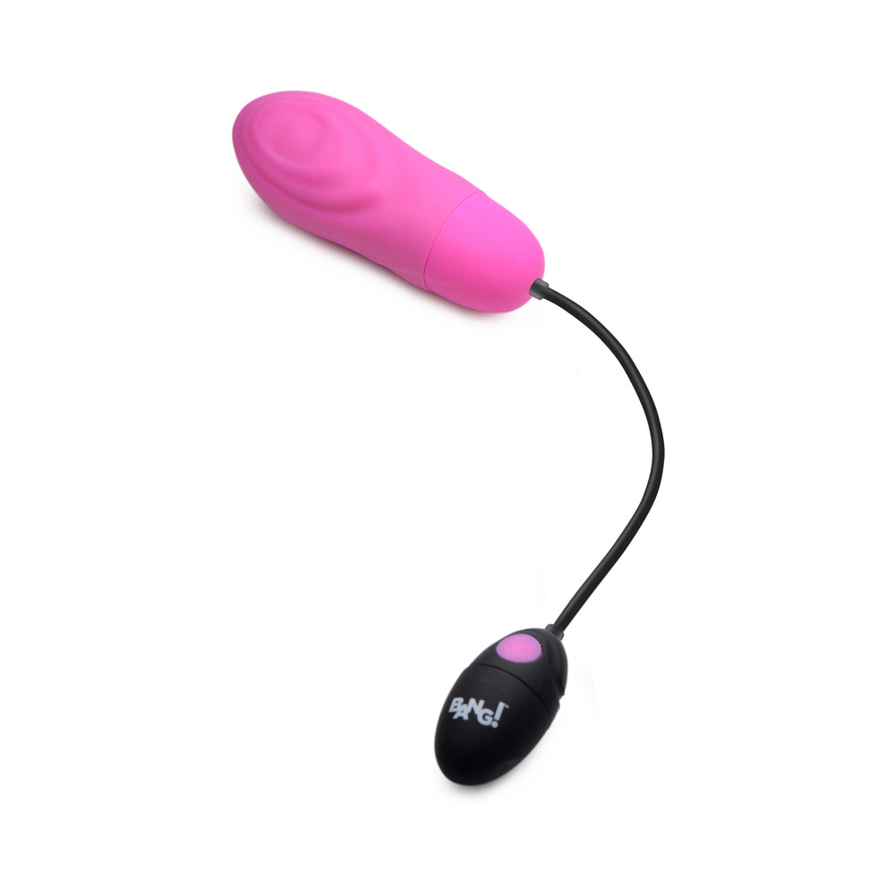 XR BRANDS - BANG! 7X PULSING RECHARGEABLE SILICONE BULLET