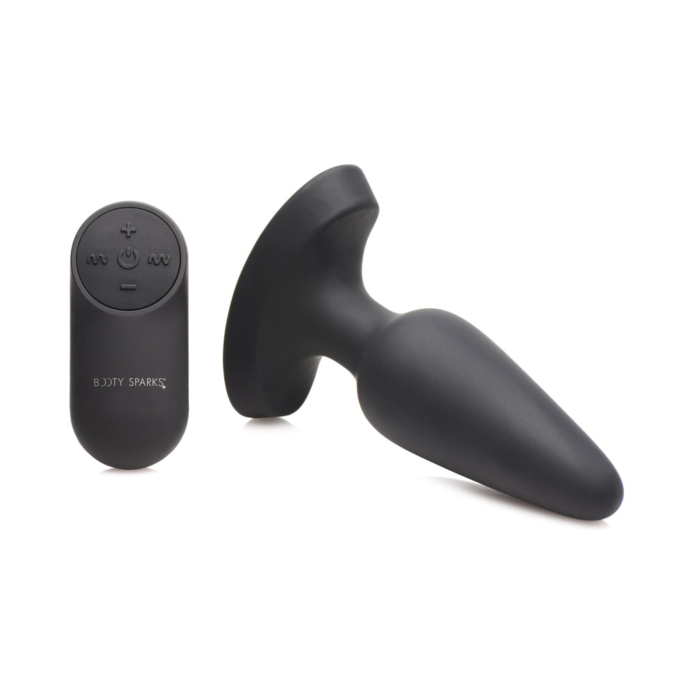 XR BRANDS - BOOTY SPARKS LASER HEART ANAL PLUG WITH REMOTE M