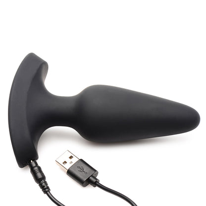 XR BRANDS - BOOTY SPARKS LASER HEART ANAL PLUG WITH REMOTE M