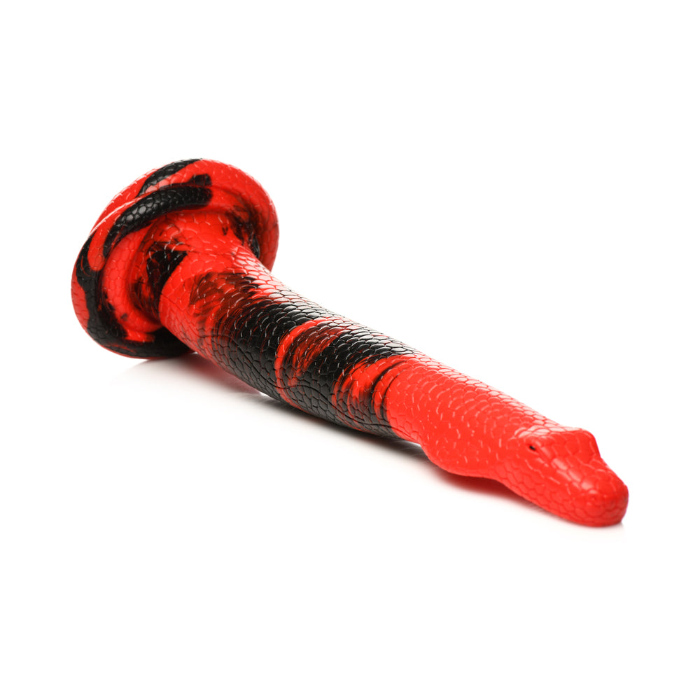 XR BRANDS - CREATURE COCKS KING COBRA LARGE 14 IN. LONG SILICONE DONG