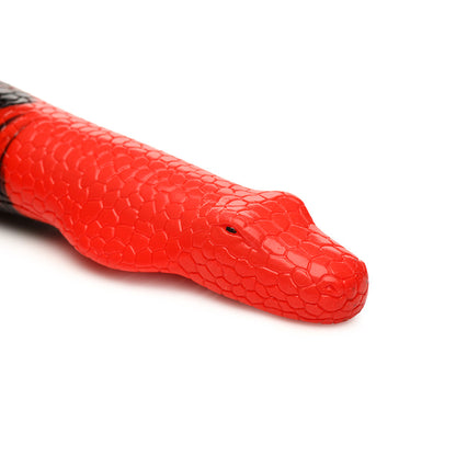 XR BRANDS - CREATURE COCKS KING COBRA LARGE 14 IN. LONG SILICONE DONG