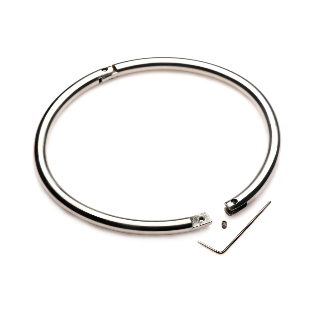 XR BRANDS - MASTER SERIES POSSESSION STAINLESS LOCKING COLLAR