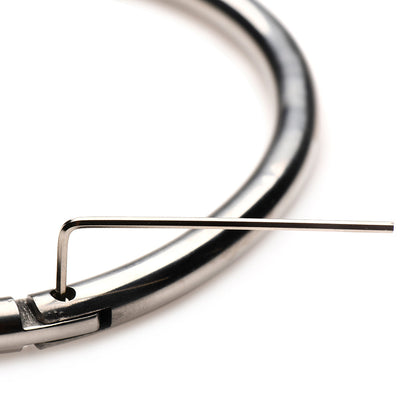 XR BRANDS - MASTER SERIES POSSESSION STAINLESS LOCKING COLLAR