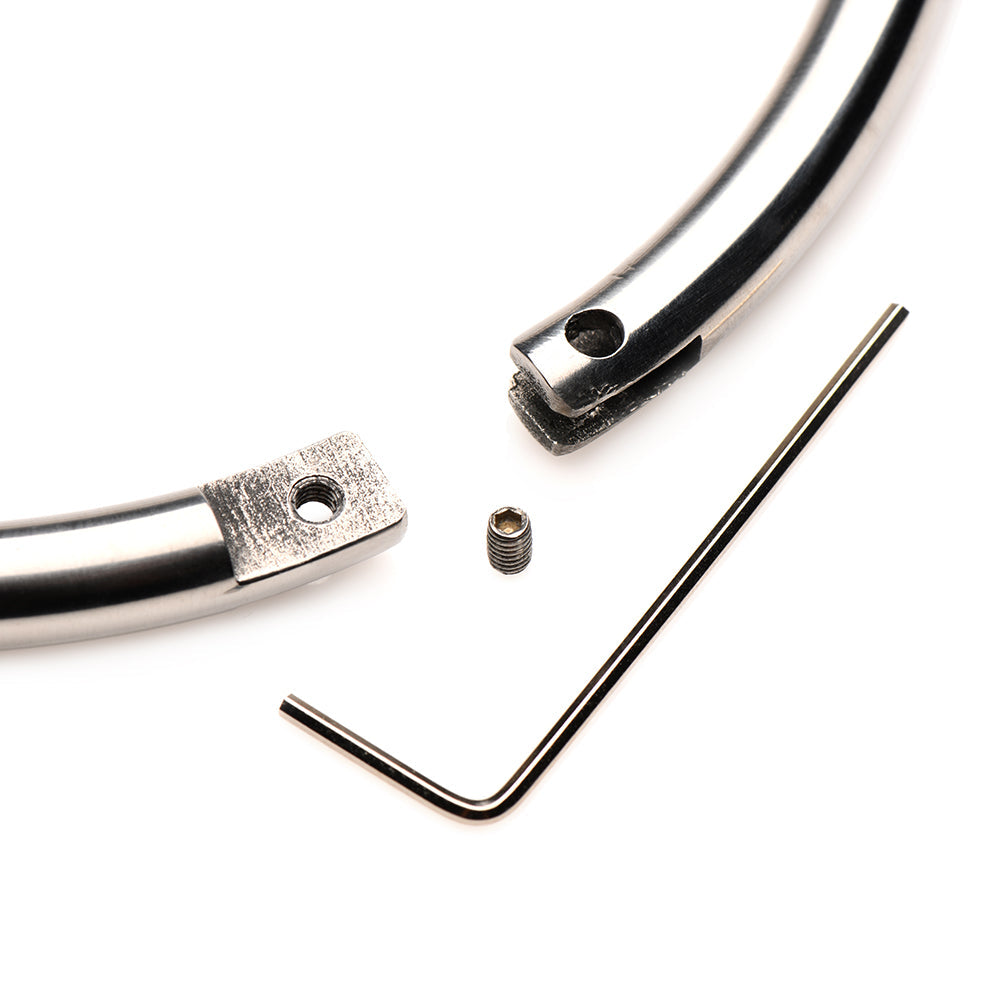 XR BRANDS - MASTER SERIES POSSESSION STAINLESS LOCKING COLLAR