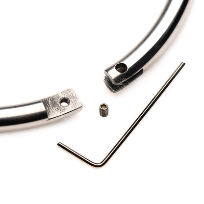 XR BRANDS - MASTER SERIES POSSESSION STAINLESS LOCKING COLLAR