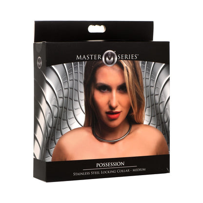 XR BRANDS - MASTER SERIES POSSESSION STAINLESS LOCKING COLLAR