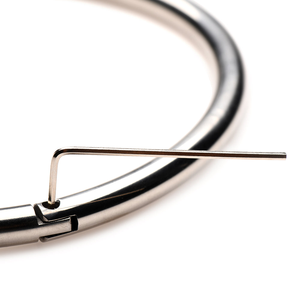 XR BRANDS - MASTER SERIES POSSESSION STAINLESS LOCKING COLLAR
