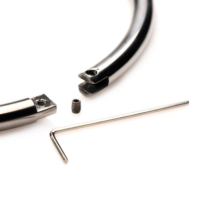 XR BRANDS - MASTER SERIES POSSESSION STAINLESS LOCKING COLLAR