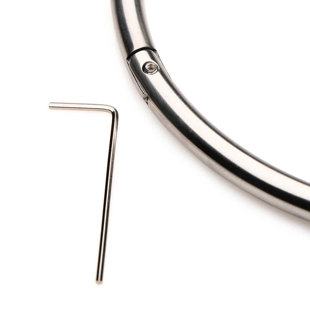XR BRANDS - MASTER SERIES POSSESSION STAINLESS LOCKING COLLAR