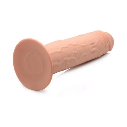 XR BRANDS - THUMP IT 7X REMOTE VIBRATING & THUMPING DILDO M