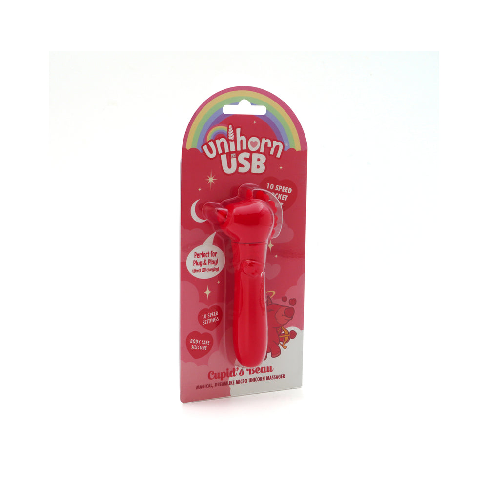 CREATIVE CONCEPTIONS - UNIHORN USB BULLET CUPID'S BEAU LIGHT RED
