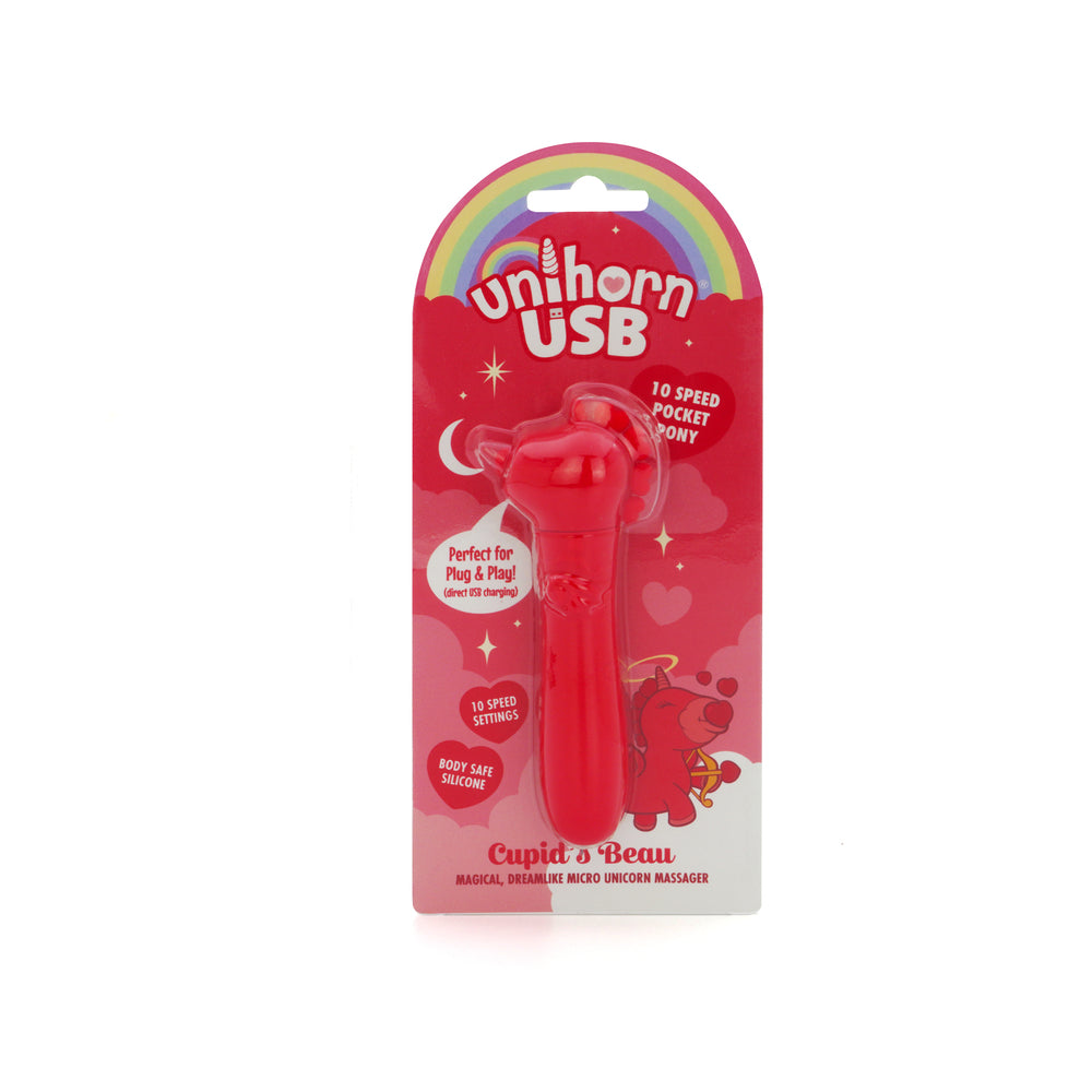 CREATIVE CONCEPTIONS - UNIHORN USB BULLET CUPID'S BEAU LIGHT RED