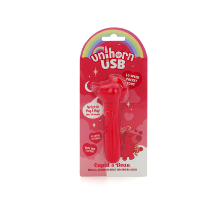 CREATIVE CONCEPTIONS - UNIHORN USB BULLET CUPID'S BEAU LIGHT RED