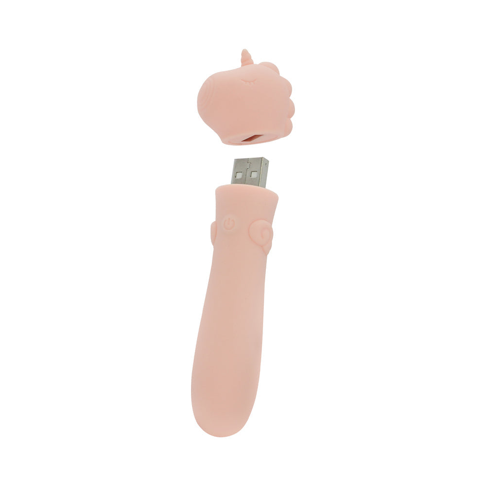 CREATIVE CONCEPTIONS - UNIHORN USB BULLET HEART THROB PINK/PEACH
