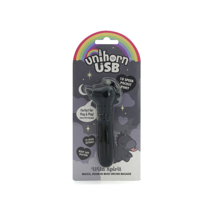 CREATIVE CONCEPTIONS - UNIHORN USB BULLET WILD SPIRIT BLACK