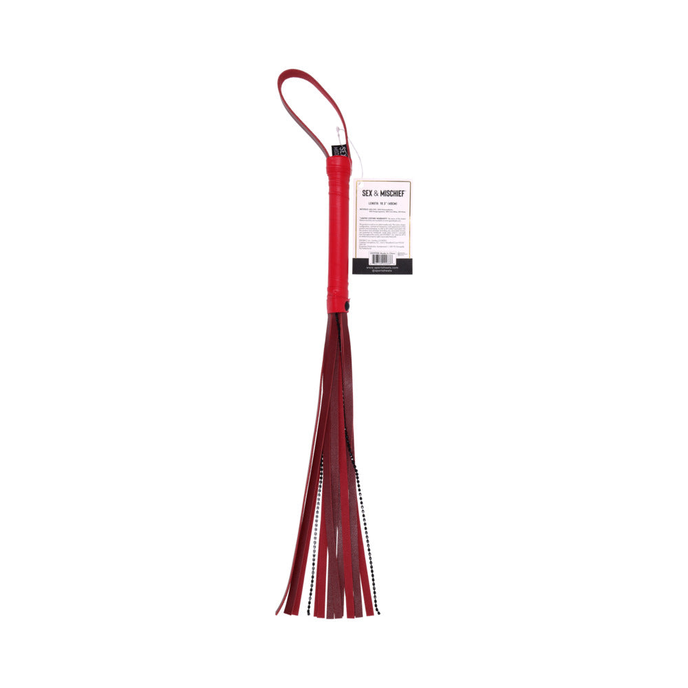 SPORTSHEETS - SEX & MISCHIEF EX'S & OH'S CRYSTAL FLOGGER