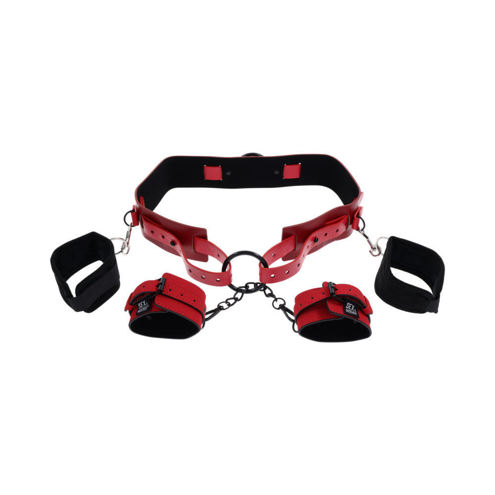 SPORTSHEETS - SEX & MISCHIEF EX'S & OH'S BOUND AND BELTED