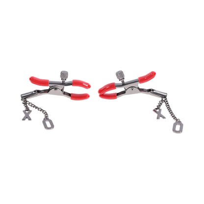 SPORTSHEETS - SEX & MISCHIEF EX'S & OH'S NIPPLE CLAMPS