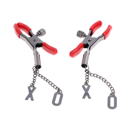 SPORTSHEETS - SEX & MISCHIEF EX'S & OH'S NIPPLE CLAMPS