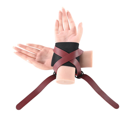SPORTSHEETS - SEX & MISCHIEF EX'S & OH'S CROSS CUFFS