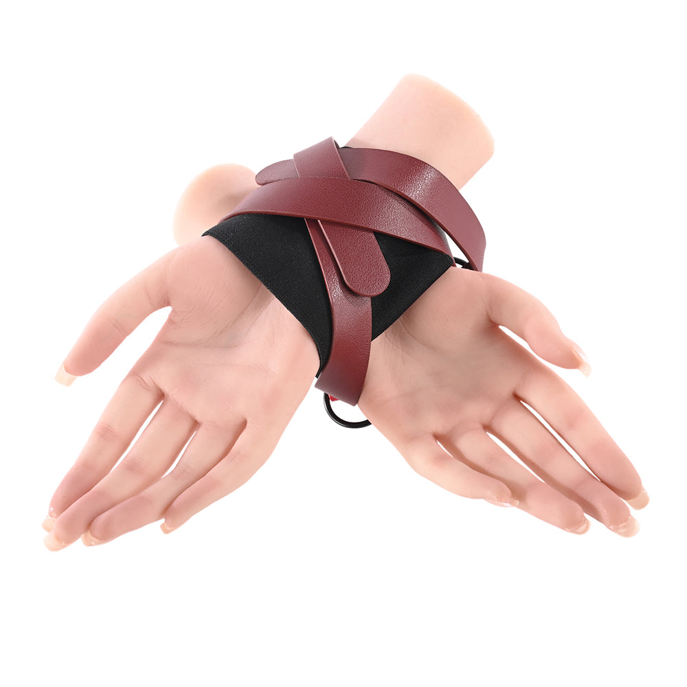 SPORTSHEETS - SEX & MISCHIEF EX'S & OH'S CROSS CUFFS