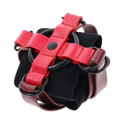 SPORTSHEETS - SEX & MISCHIEF EX'S & OH'S CROSS CUFFS